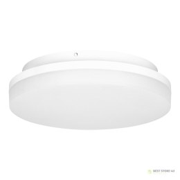 JANTAR LED 18W, plafon oświetleniowy, 1880lm, IP54, 4000K, klosz PC