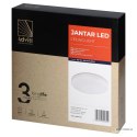 JANTAR LED 30W, plafon oświetleniowy, 3225lm, IP54, 4000K, klosz PC