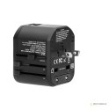 Podróżny adapter do gniazdek Go World USA/UK/EURO/AUS (USB 5V,2,4A)