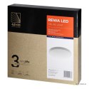 REWA LED 30W, plafon oświetleniowy, 3225lm, IP65, 4000K, klosz PC