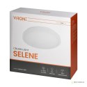 SELENE plafon 2xE27, max. 2x60W, IP54, biały