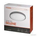 SELENE plafon 2xE27, max. 2x60W, IP54, szary