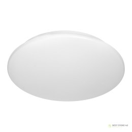 SOPOT LED 18W, plafon z mikrofalowym czujnikiem ruchu, 1880lm, IP20, 4000K, klosz PVC