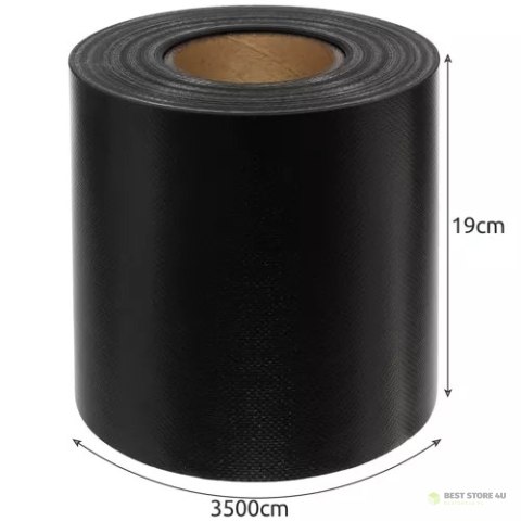 Taśma ogrodzeniowa 19cmx35m 630g/m2 antracyt 23703 Taśma ogrodzeniowa 19cmx35m 630g/m2 antracyt 23703