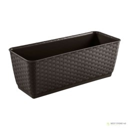 Doniczka rattanowa z hakami Ratolla DRL400PW umbra