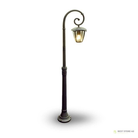 Latarnia Ogrodowa V-TAC 1XE27 1365mm IP44 Czarny VT-737 Latarnia Ogrodowa V-TAC 1XE27 1365mm IP44 Czarny VT-737