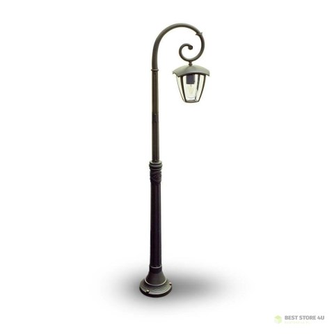 Latarnia Ogrodowa V-TAC 1XE27 1365mm IP44 Czarny VT-737 Latarnia Ogrodowa V-TAC 1XE27 1365mm IP44 Czarny VT-737