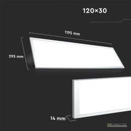 Panel LED V-TAC 45W 1200x300 PMMA VT-12030 6000K 3600lm