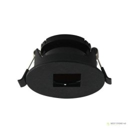 Oczko V-TAC GU10 Okrągłe z kwadratem Czarne VT-883-B 3 Lata Gwarancji