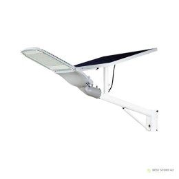 Oprawa Uliczna Solarna LED V-TAC SAMSUNG CHIP 50W Biała IP65 LiFePo4 VT-ST303 6000K 3000lm 3 Lata Gwarancji