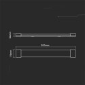 Oprawa V-TAC 10W LED Liniowa Natynkowa SAMSUNG CHIP 30cm 120Lm/W VT-8-10 4000K 1200lm 5 Lat Gwarancji