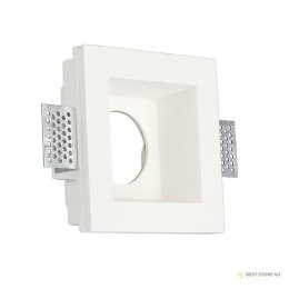 Oczko V-TAC GIPS GU10 Wpuszczane Kwadrat 120x120 Białe VT-763