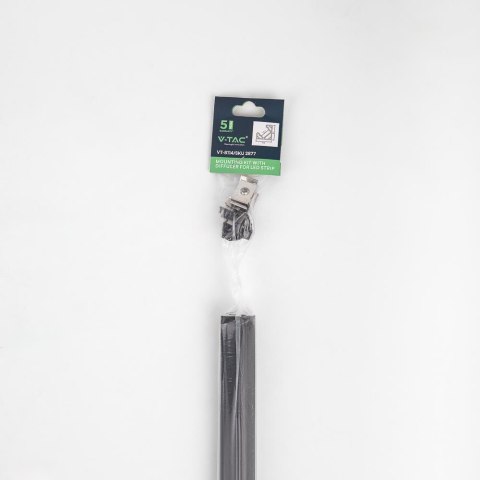 Profil Aluminiowy V-TAC 2mb Czarny, Klosz Czarny, Kątowy VT-8114