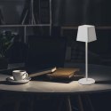 Lampka Biurkowa Nocna V-TAC 2W LED Ładowanie Ściemnianie IP54 Biała VT-7563 3000K 200lm