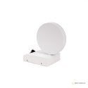 Projektor Oprawa Elewacyjna V-TAC 17W LED Czujnik Ruchu Okrągła Biała IP65 VT-11020S 4000K 2520lm