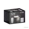 Projektor Oprawa Elewacyjna V-TAC 17W LED Okrągła Czarna IP65 VT-11020 3000K 2520lm