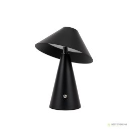 Lampka Biurkowa Nocna V-TAC 3W LED 24cm Ładowanie USB Ściemnianie Czarna VT-1051 3000K-6000K 200lm
