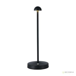 Lampka Biurkowa Nocna V-TAC 3W LED 29cm Ładowanie USB Ściemnianie Czarna VT-1073 3000K-6000K 130lm