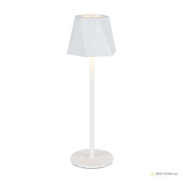 Lampka Biurkowa Nocna V-TAC 4W LED 37cm Ładowanie USB Ściemnianie Biała VT-1034 3000K-6000k 150lm