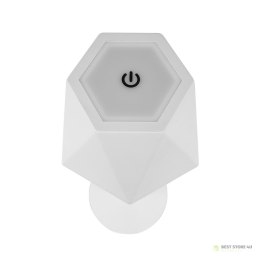 Lampka Biurkowa Nocna V-TAC 4W LED 37cm Ładowanie USB Ściemnianie Biała VT-1034 3000K-6000k 150lm