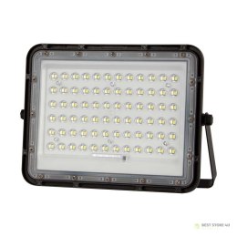 Projektor LED Solarny V-TAC 15W Pilot, AUTO, Timer, IP65 Czarny VT-120W 4000K 1200lm