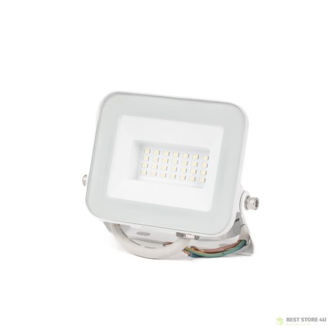 Projektor LED V-TAC 20W SAMSUNG CHIP PRO-S Biały VT-44020 6500K 1620lm 5 Lat Gwarancji