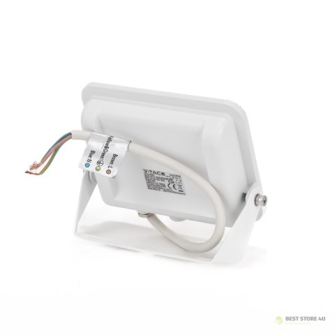 Projektor LED V-TAC 30W SAMSUNG CHIP PRO-S Biały VT-44030 6500K 2505lm 5 Lat Gwarancji Projektor LED V-TAC 30W SAMSUNG CHIP PRO-S Biały VT-44030 6500K 2505lm 5 Lat Gwarancji