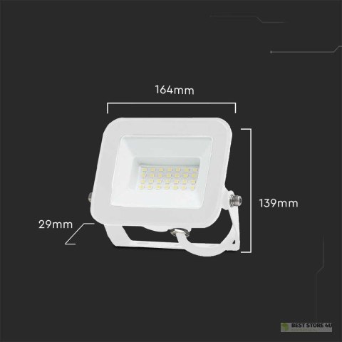 Projektor LED V-TAC 30W SAMSUNG CHIP PRO-S Biały VT-44030 6500K 2505lm 5 Lat Gwarancji Projektor LED V-TAC 30W SAMSUNG CHIP PRO-S Biały VT-44030 6500K 2505lm 5 Lat Gwarancji