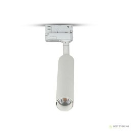 Oprawa 15W LED V-TAC Szynosystem 3F SAMSUNG CHIP CRI90+ Biała VT-415-W 3000K 1200lm 5 Lat Gwarancji