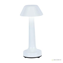 Lampka Biurkowa Nocna V-TAC 2W LED 23cm Ładowanie USB CCT Ściemnianie Biała VT-7566 3000K-6000K 40lm