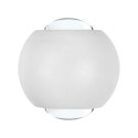 Oprawa Ścienna Góra Dół V-TAC 2W LED IP54 Biała VT-2502 4000K 200lm