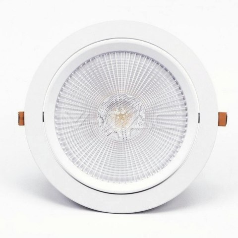 Oprawa V-TAC LED Downlight SAMSUNG CHIP 30W Ruchoma VT-2-30 3000K 2400lm 5 Lat Gwarancji