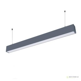 Oprawa V-TAC LED Linear SAMSUNG CHIP 60W Góra Dół Do łączenia Zwieszana Srebrna 120cm VT-7-60-S 4000K 6000lm 5 Lat Gwarancji