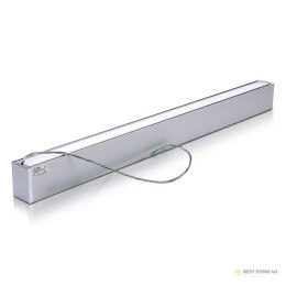 Oprawa V-TAC LED Linear SAMSUNG CHIP 60W Góra Dół Do łączenia Zwieszana Srebrna 120cm VT-7-60-S 4000K 6000lm 5 Lat Gwarancji