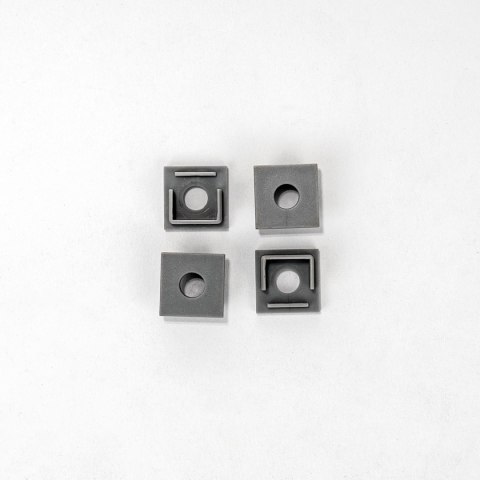 Profil Aluminiowy V-TAC 2mb Anodowany, Klosz Mleczny, Do gipsowania 12,5mm VT-8201