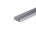 Profil Aluminiowy V-TAC 2mb Anodowany, Klosz Mleczny, Na dwie taśmy 27x10mm VT-8204