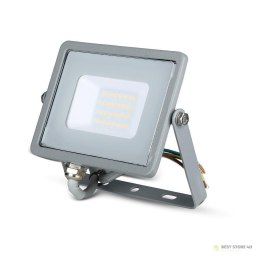 Projektor LED V-TAC 20W SAMSUNG CHIP Szary VT-20-G 4000K 1600lm 5 Lat Gwarancji