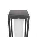 Słupek Ogrodowy Solarny V-TAC 4W LED SAMSUNG CHIP Szary 2-funkcje IP65 VT-66 3000K 280lm 3 Lata Gwarancji