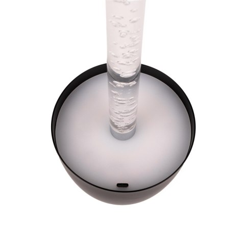 Lampka Biurkowa Nocna V-TAC 3W LED Ładowanie Ściemnianie Czarna VT-7576 3000K 310lm