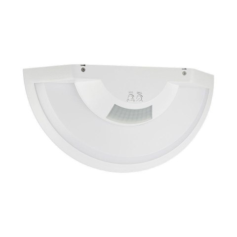 Plafon LED V-TAC SAMSUNG CHIP 10W Czujnik Ruchu Biały IP54 VT-81005 4000K 900lm 5 Lat Gwarancji