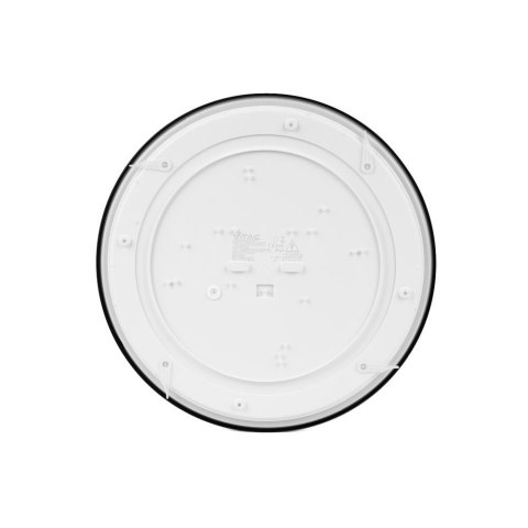 Plafon V-TAC 36W LED Okrągły 35cm Natynkowy IP44 Czarny VT-8630B 3000K 3820lm