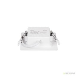 Panel Wpuszczany V-TAC 3W LED SAMSUNG CHIP Kwadrat 90x90mm VT-61003SQ-S 6500K 330lm