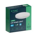 Plafon V-TAC 24W LED SAMSUNG CHIP Okrągły 29cm Natynkowy IP44 Biały VT-8624 4000K 2500lm 5 Lat Gwarancji