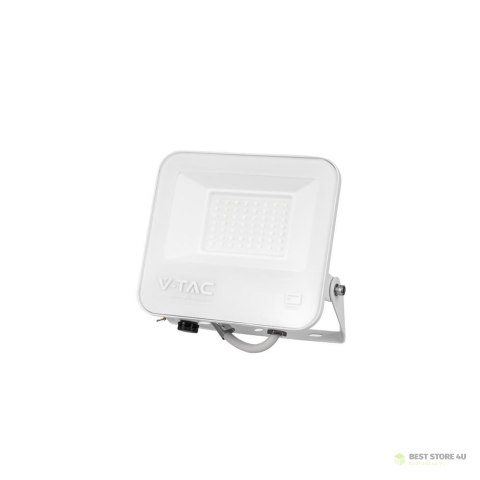 Projektor LED V-TAC 50W SAMSUNG CHIP PRO-S Biały VT-44055 6500K 4270lm 5 Lat Gwarancji
