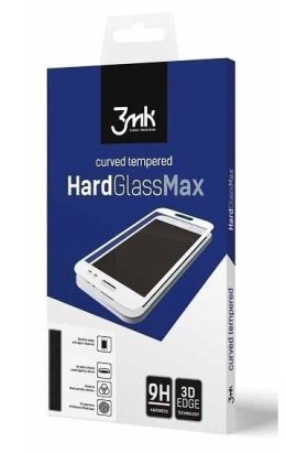 3MK HardGlass Max Screen protector, Apple, iPhone XS Max, Tempered Glass, Transparent/Black