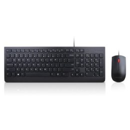 Lenovo Keyboard and Mouse Combo, Wired, Keyboard layout Lithuanian, Black