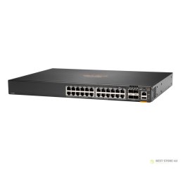 Aruba 6200F 24G 4SFP+ Zarządzany L3 Gigabit Ethernet (10/100/1000) 1U Czarny