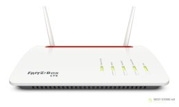 FRITZ!Box 6890 LTE router bezprzewodowy Gigabit Ethernet Dual-band (2.4 GHz/5 GHz) 4G Czarny, Czerwony, Biały