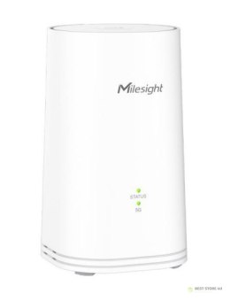 Milesight IoT Milesight UF51 5G CPE - White - Metal - Polycarbonate (PC) - Wall mounting - Business - Network - Status - Gigabit