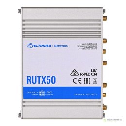 Teltonika RUTX50 | Profesjonalny przemysłowy router | 5G, Wi-Fi 5, Dual SIM, 5x RJ45 1000Mb/s